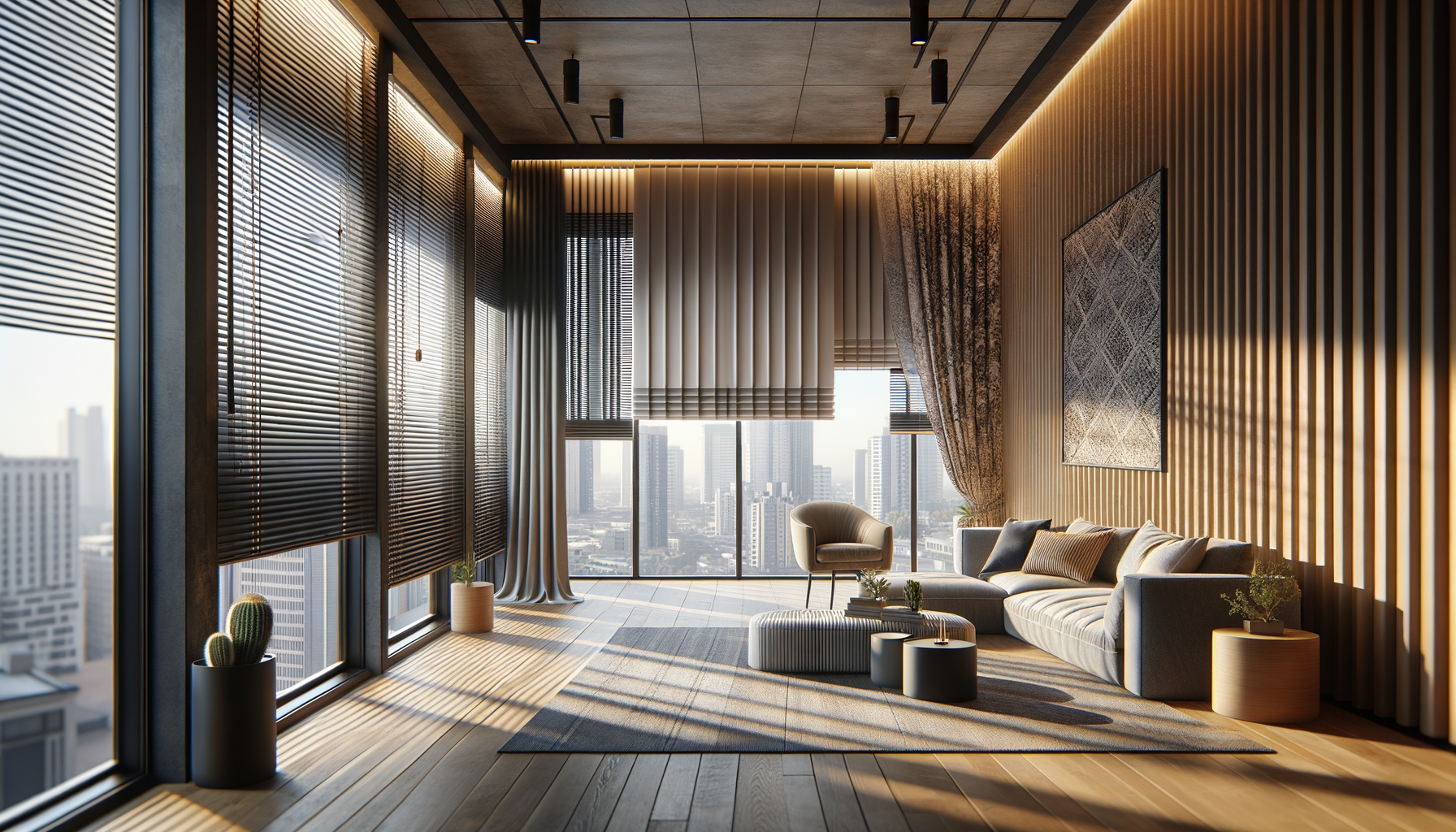 Exploring Modern Blinds for Living Room