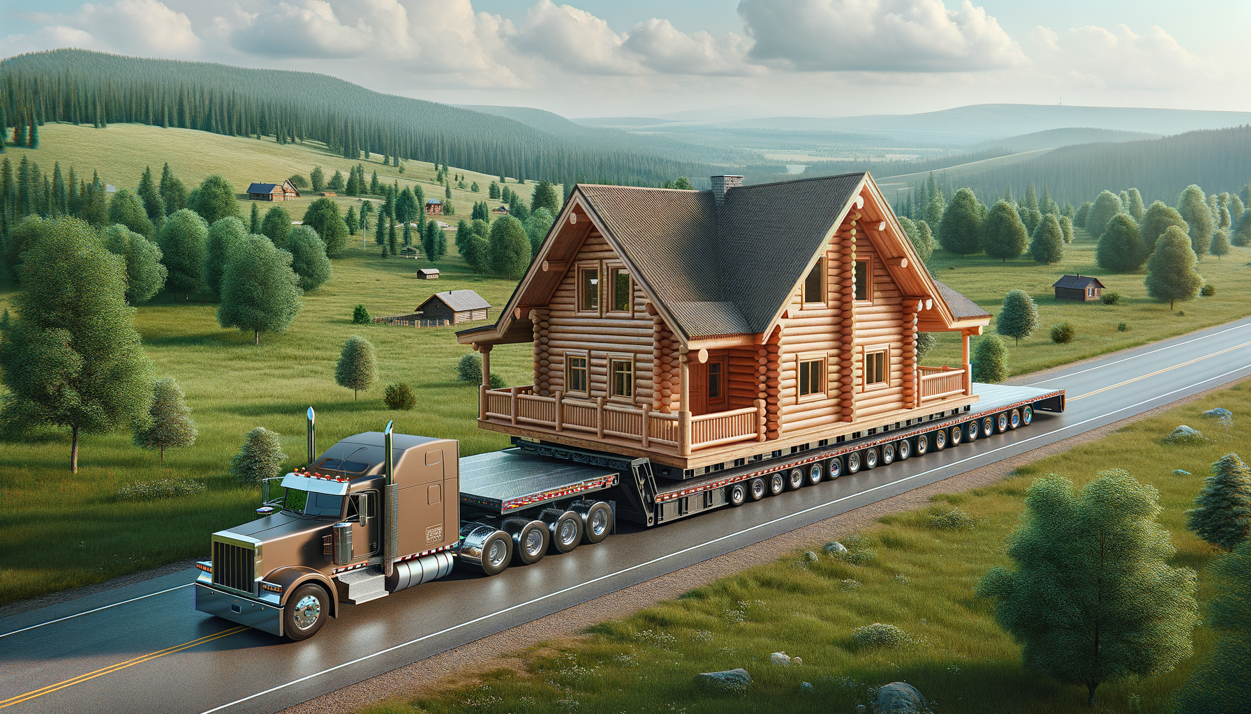 The Convenience and Charm of Already Built Cabins Delivered